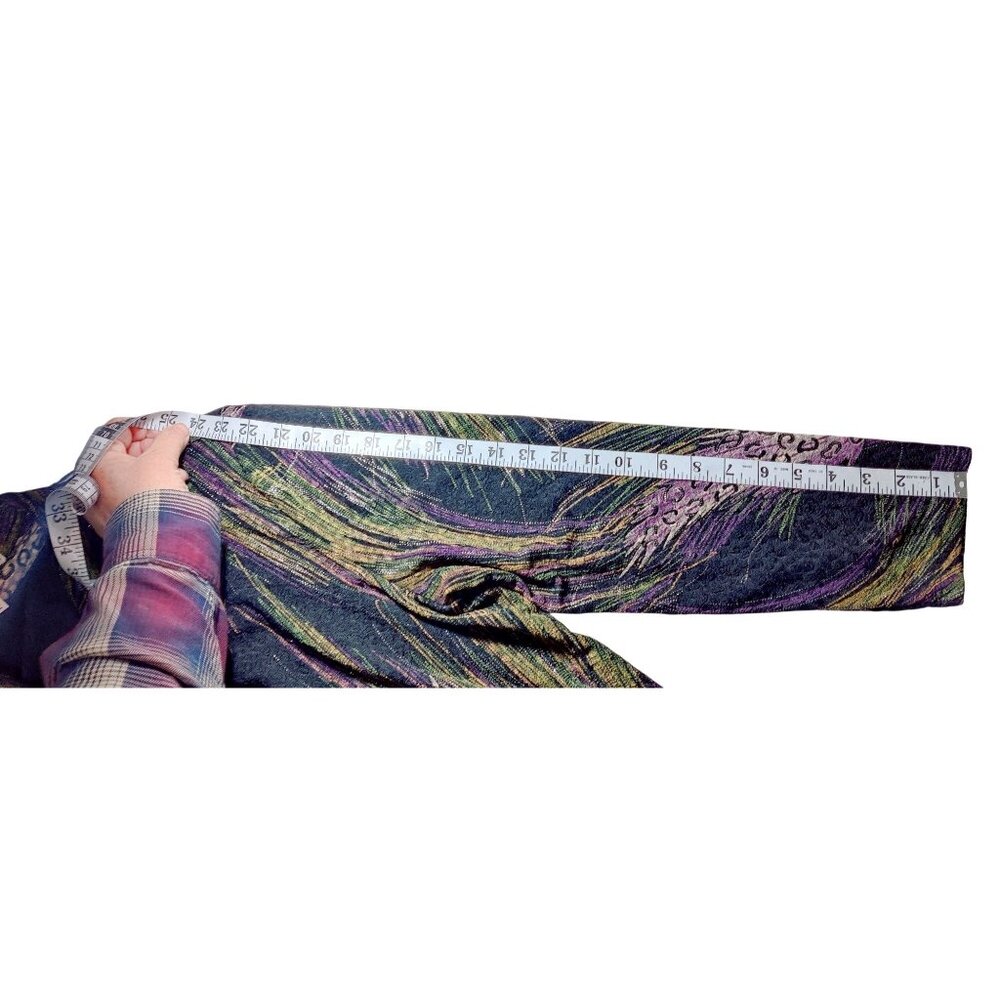 Women’s Cardigan Camisole Set 2x Black Purple Shimmer MJ Collection Mardi Gras - Picture 13 of 15